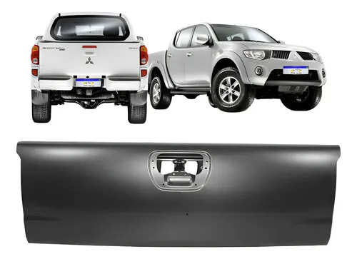 Tampa Traseira L200 Triton 2008 A 2012 2013 2014 15 16 2017 Preto