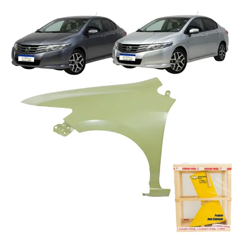 Paralama Honda City 2008 2009 2010 A 2014 Novo Le