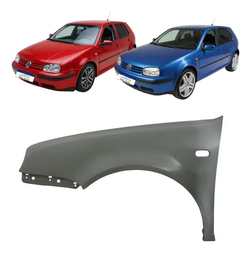Paralama Vw Golf Sapão 1999 A 2007 Com Furo Pisca Le  Esquerdo