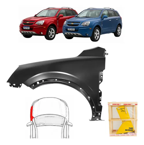 Paralama Captiva 2008 A 2017 Sport Chevrolet Le