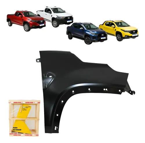 Paralama Direito Fiat Strada 2021 2022 2023 2024 2025 2026