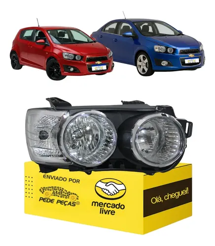 Farol Sinaleira Sonic 2012 2013 2014 Lt Ltz Ltz Effect L.d Direito/passageiro