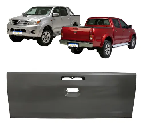 Tampa Traseira Caçamba Toyota Hilux 2005 2006 A 2008 Novo Cinza