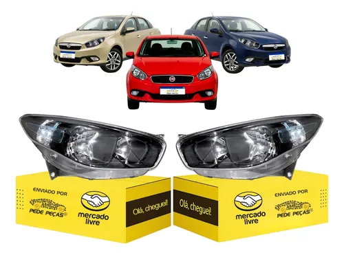 Par Farol Grand Siena 2012 2013 2014 2015 2016 17 Sinaleira Esquerdo