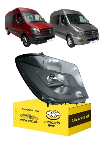 Farol Sinaleira Sprinter 2017 2018 2019 Elétrico C/motor Ld Direito/passageiro