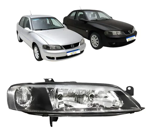 Farol Macara Negra Manual Chevrolet Vectra 1999 A 2005 Ld Direito/passageiro