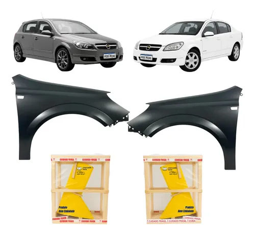 Par Paralama Gm Vectra 2006 2007 2008 2009 Elegance Novo