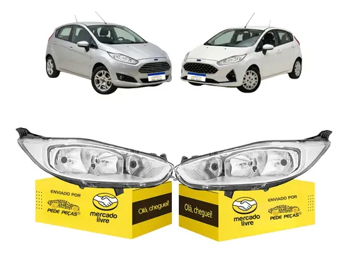 Par Farol Sinaleira Ford Fiesta 2014 15 2016 2017 2018 2019 Ambos Lados