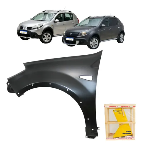 Paralama Esquerdo Sandero Stepway 2008 2009 2010 2011 12 13