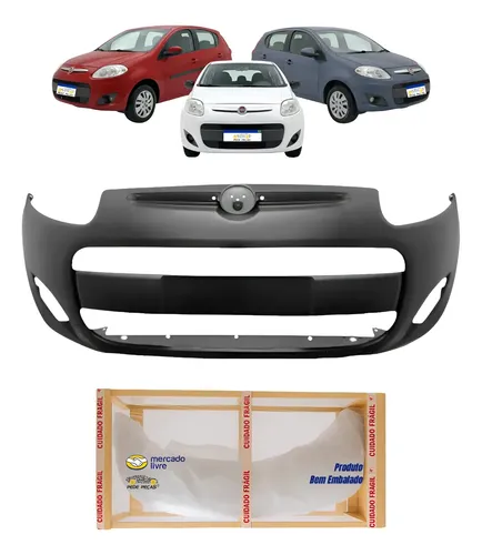 Parachoque Fiat Palio 2012 2013 2014 2015 2016 2017 2018  Preto