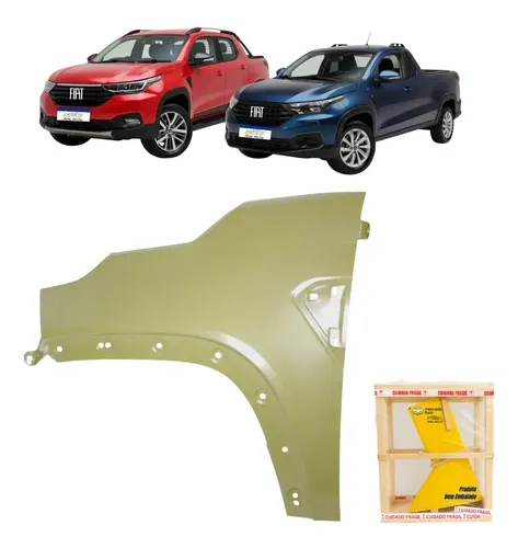 Paralama Fiat Strada Ranch 2020 2021 22 2023 2024 2025 Le