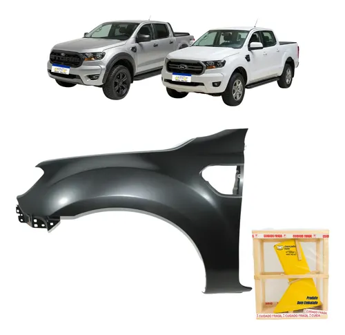 Paralama Ford Ranger 2017 2018 2019 2020 2021 Novo