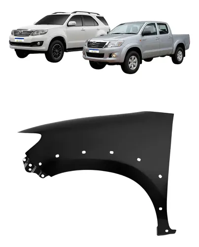 Paralama Toyota Hilux E Sw4 2012 2013 2014 2015 Novo L.e Preto