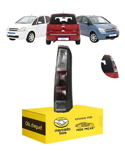 Lanterna Direita Chevrolet Meriva 2009 2010 2011 2012 Fumê Direito/passageiro