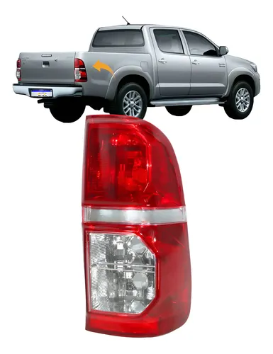Lanterna Toyota Hilux 2012 2013 2014 2015 Bicolor Novo 