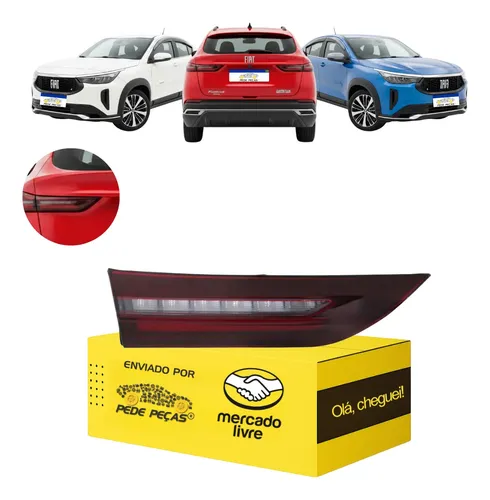 Lanterna Tampa Fastback Abarth 2023 2024 2025 2026 Nova L.e Esquerdo/motorista Fumê