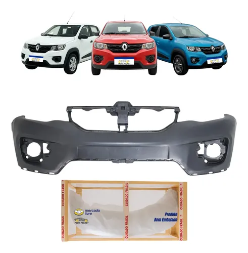Parachoque Dianteiro Renault Kwid Zen 2017 18 19 A 2022 Novo Preto
