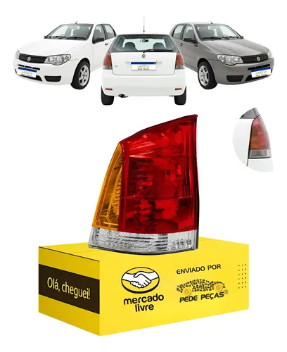 Sinaleira Traseira Fiat Palio 2004 05 06 A 2014 C/avaria Ld Direito/passageiro