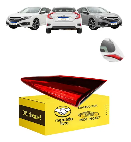 Lanterna Honda Civic G10 2017 2018 2019 2020 2021 Ld Novo Direito/passageiro