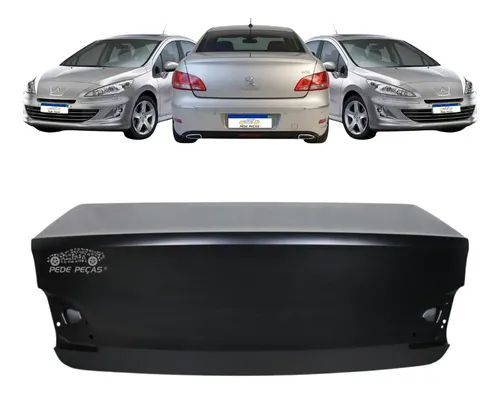 Tampa Traseira Peugeot 408 2011 A 2016 Griffe Allure Feline