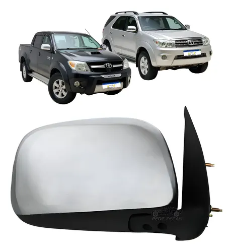 Retrovisor Manual Direito Toyota Hilux Sw4 2006 A 2015  Direito