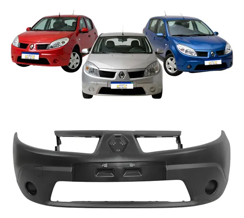 Parachoque Renault Sandero 2008 2009 2010 2011 Novo Preto