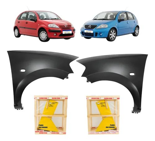 Par Paralama Citroen C3 2004 2008 2010 A 2012 Exclusive