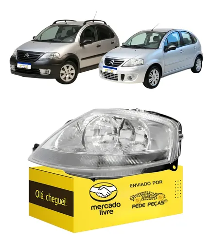 Farol C3 2003 2004 2005 2006 2007 2008 2009 2010 2011 12 L.e Esquerdo
