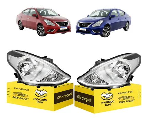 Par Farol Sinaleira Nissan Versa 2015 2016 2017 2018 A 2021 Direito