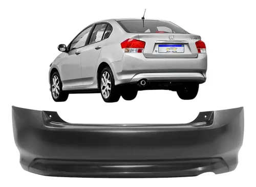Parachoque Traseiro Honda City 2009 2010 2011 2012 Novo
