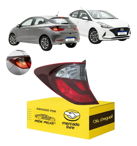 Lanterna Sinaleira Canto Hb20 Hatch 2020 2021 2022 Fume L.e Esquerdo/motorista Fumê