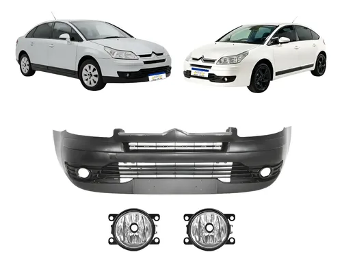 Parachoque Citroen C4 Pallas 2007 2008 2009 2010 2011 A 2013 Preto