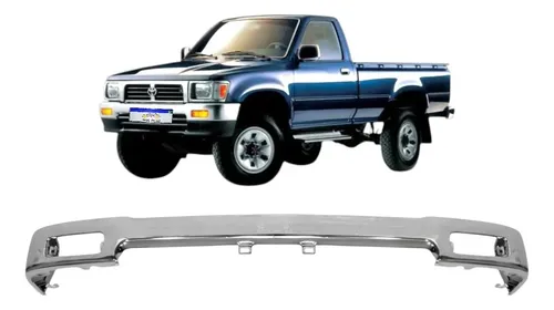 Parachoque Dianteiro Hilux Sr5 Cs Cd 1992 1993 1994 A 2001 Cromado