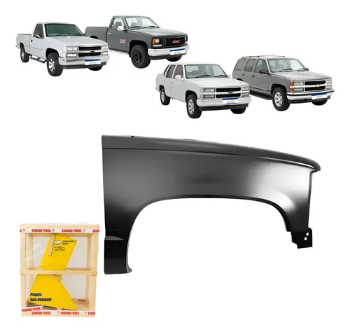Paralama Silverado 1993 1994 1995 A 2001 Novo Dlx Ld Novo