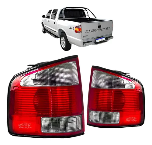 Lanterna Chevrolet S10 1995 1996 1997 1998 1999 2000 Fume