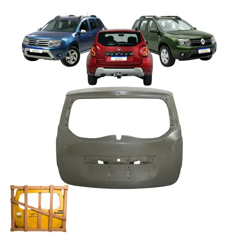 Tampa Traseira Duster 2011 12 13 14 15 16 17 2018 2019 2020 Cinza