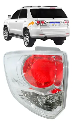 Lanterna Toyota Sw4 2012 2013 2014 2015 Traseira Nova L.e Esquerdo Cromado