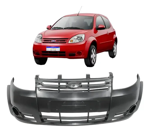 Parachoque Dianteiro Ford Ka 2008 2009 2010 2011 Novo Preto