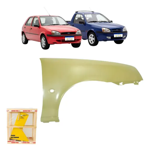 Paralama Ford Fiesta Courier 2000 01 02 A 10 11 12 2013 Ld