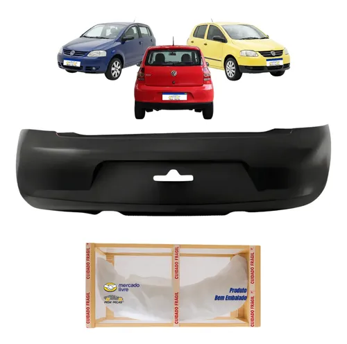 Parachoque Traseiro Volkswagen Fox 2003 2004 2005 A 2009