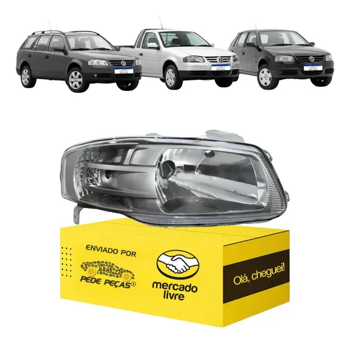 Farol Direito Vw Gol...