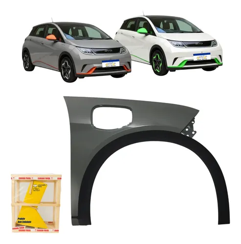Paralama C/moldura Byd Dolphin Gs 2023 2024 A 2026 Novo Ld